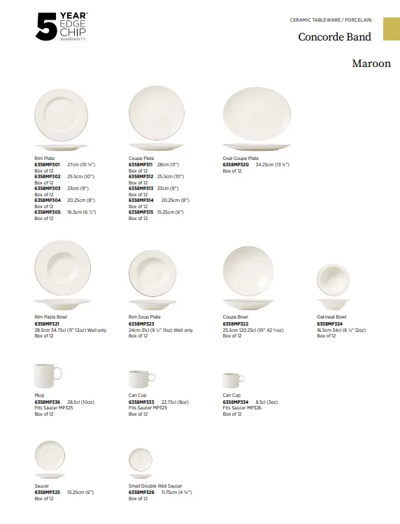 Concorde Band maroon Übersicht.webp