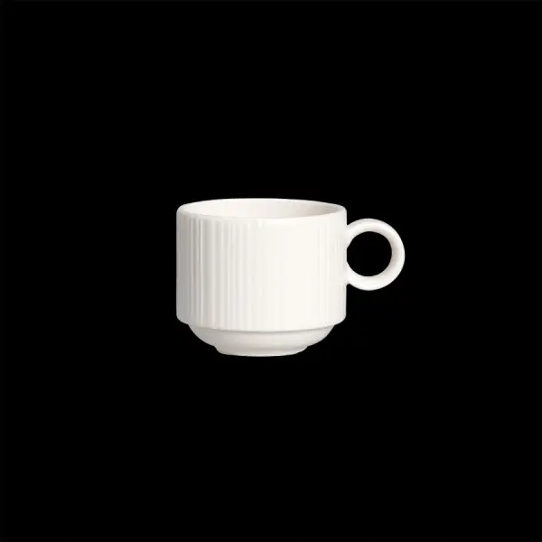 Espresso-Obere 8,5 cl stapelbar Concorde weiß  