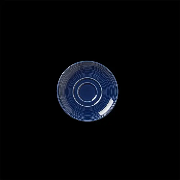 Espresso-Untere 11,75 cm Concorde Vollglasur blau
