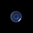 Espresso-Untere 11,75 cm Concorde Vollglasur blau