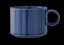 Cappuccino-Obere 34 cl Concorde Vollglasur blau