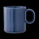 Becher mit Henkel 34 cl  Concorde Vollglasur blau