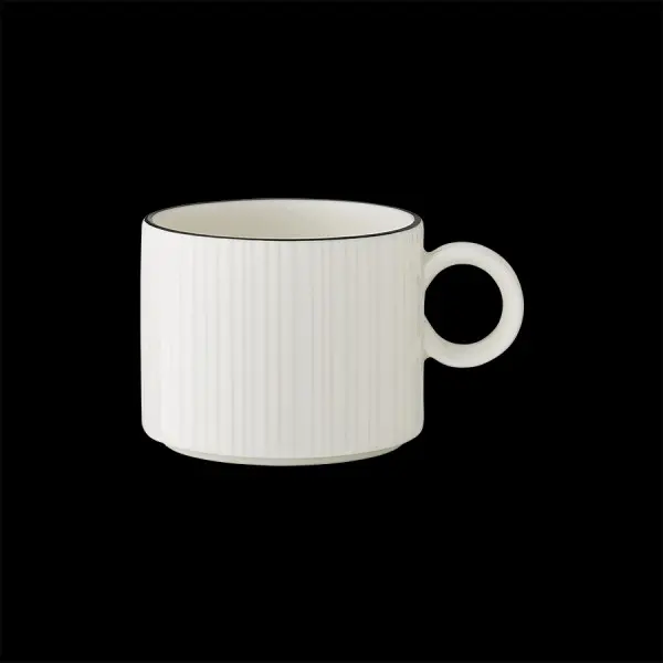 Espresso-Obere 8,5 cl Concorde farbiges Band schwarz