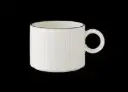 Espresso-Obere 8,5 cl Concorde farbiger Rand