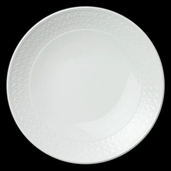 Teller tief 25,25 cm coupe BEAD weiß Accent 