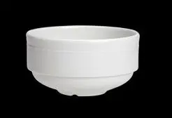 Schale 28,5 cl stapelbar BEAD weiß 