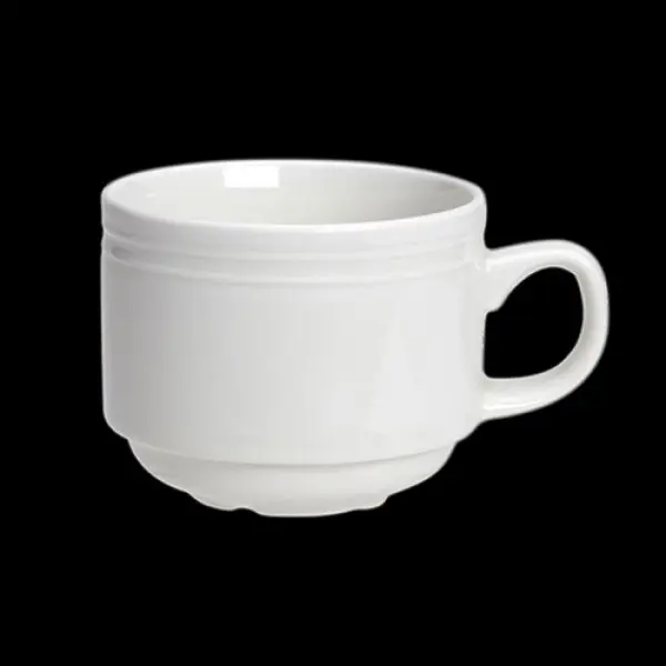 Kaffee-Obere 20 cl stapelbar BEAD weiß  