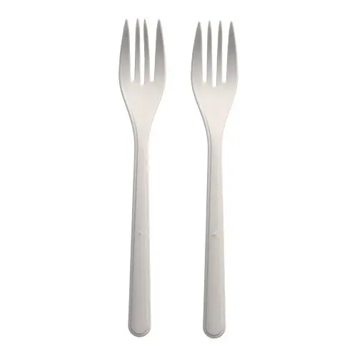 Mehrweg-Gabeln PP-MF 18,5 cm weiss extra stabil "Circulware by Haval"