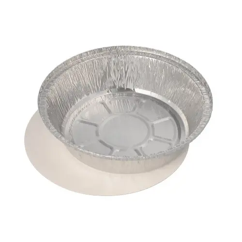 Schalen Alu + Einlegedeckel, PP-beschichtet rund 0,77 l Ø 18,2 cm · 4 cm - 25 Stück