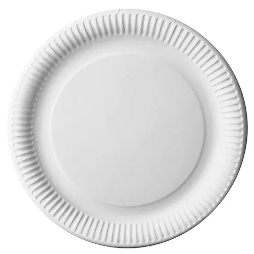 Teller Pappe "pure" rund Ø 29 cm weiss