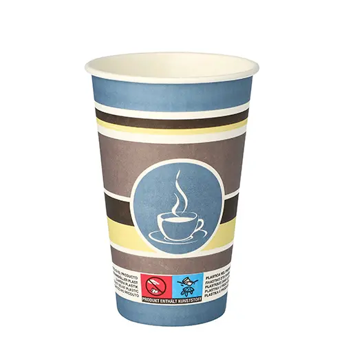 Trinkbecher Pappe "To Go" 0,3 l Ø 8 cm · 11,7 cm