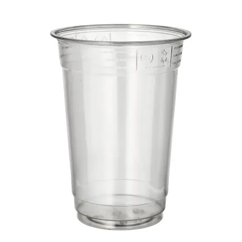 Trinkbecher "Hurricane" PET 0,4 l Ø 9,5 cm · 12,9 cm glasklar