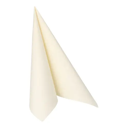 Servietten 40 x 40 cm "ROYAL Collection" 1/4-Falz champagner - 50 Stück / Pack
