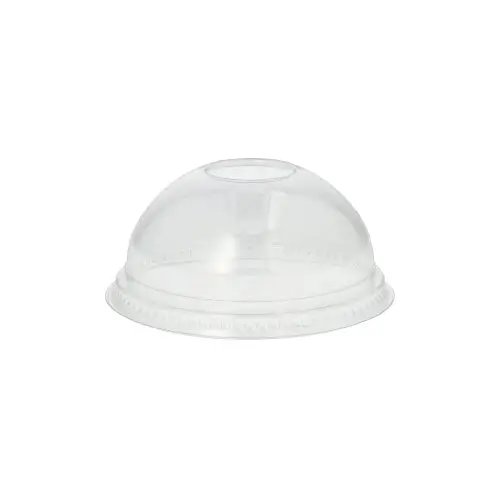 Dom-Deckel "Hurricane" PET rund Ø 9,5 cm · 4,5 cm glasklar ohne Lochung