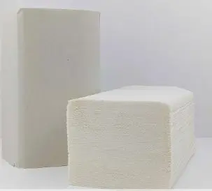 Falthandtücher V-Falz 25 cm x 23 cm weiß 2-lagig  