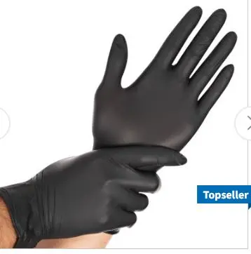Handschuhe Nitril Safe Light puderfrei schwarz   