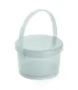 Suppe klein 350 ml mit Deckel / Henkel 10,5 x 7 cm Eco Takeout - Restposten