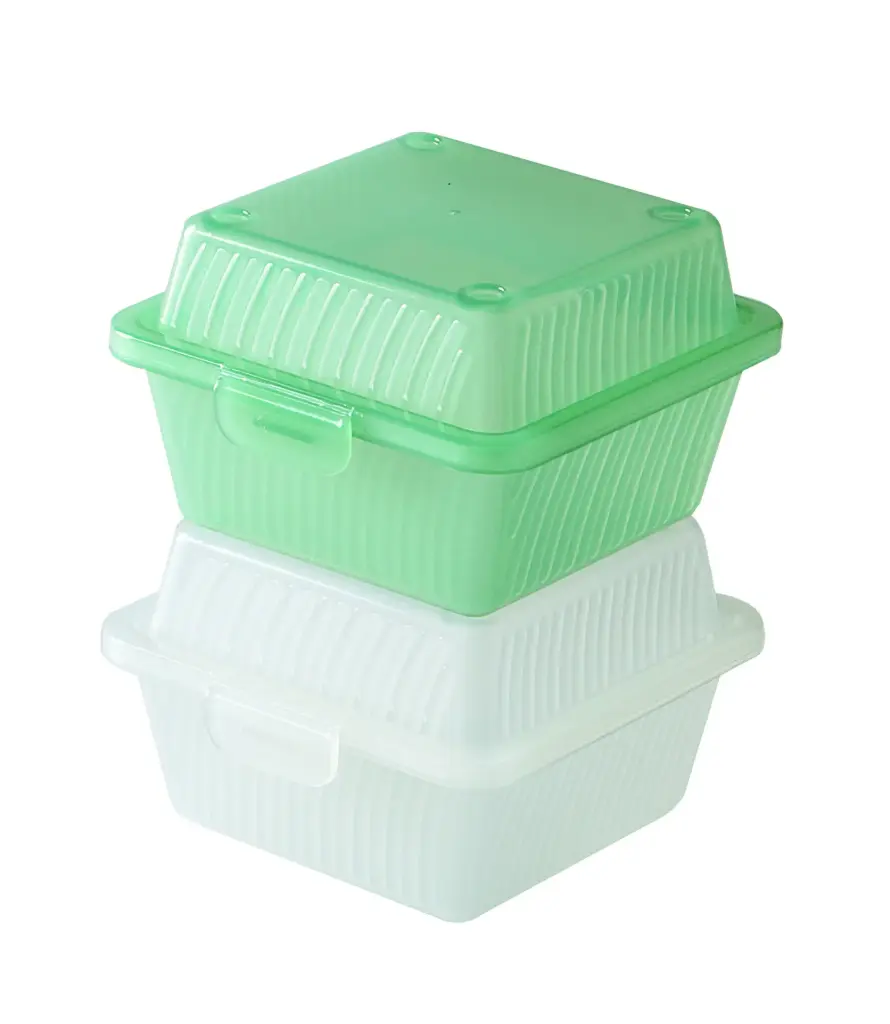 Hamburger Box 12 x 13 x 8 cm Eco Take out