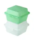 Hamburger Box 12,5 x 13 x 8 cm Eco Takeout