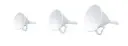 Trichter Set 3tlg granit aus PP  
