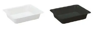 Auslageschale 1/2 GN 65 mm tief aus Melamin  
