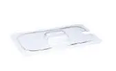 Deckel 1/3 GN mit Aussparung klar aus Kunststoff 325 x 176 mm 