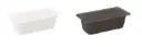 Auslageschale 1/3 GN 65 mm tief aus Melamin 