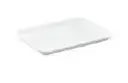 Auslageplatte 240 x 180 x 17 mm aus Kunststoff weiß