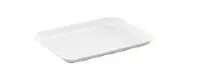 Auslageplatte 270 x 210 x 17 mm aus Kunststoff weiß