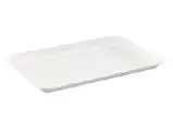 Auslageplatte 350 x 240 x 17 mm aus Kunststoff  weiß