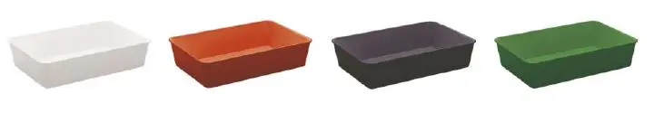 Auslageschale 420 x 280 mm aus Melamin  