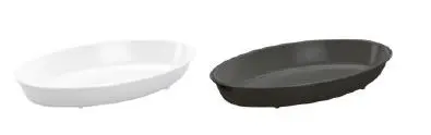 Feinkostschale oval aus Melamin   