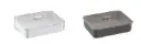 Schale mit Deckel 280 x 210 x 70 mm aus Kunststoff 