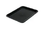 Auslageplatte 235 x 185 x 25 mm aus PP schwarz
