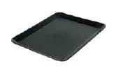 Auslageplatte 270 x 210 x 25 mm aus PP schwarz