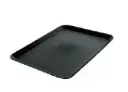 Auslageplatte 390 x 280  x 25 mm aus PP  schwarz