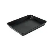 Auslageschale 300 x 240 x 40 mm aus PP  schwarz