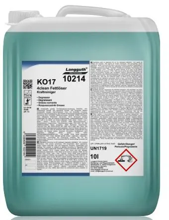 Fettlöser Kraftreiniger KO17 4clean 10 l 