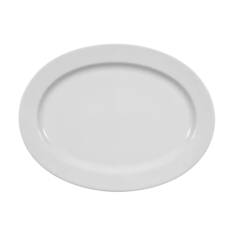 Platte oval 31 cm Form Meran weiß Seltmann - Restposten 
