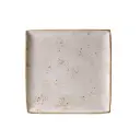 Platte 27 x 27 cm Serie Craft weiß   