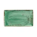 Platte 33 x 19 cm Serie Craft aqua