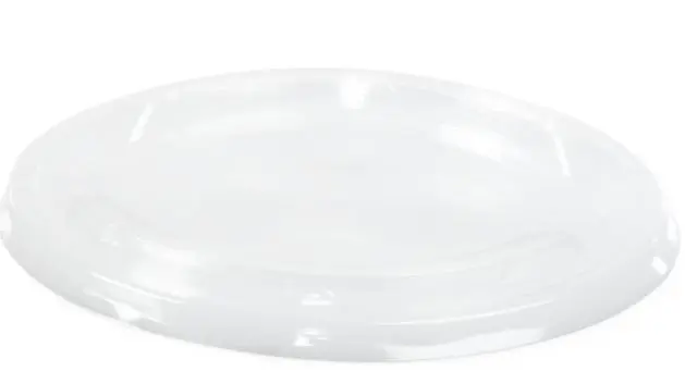 Deckel rPET zu Salat-/Menüschale braun rund 