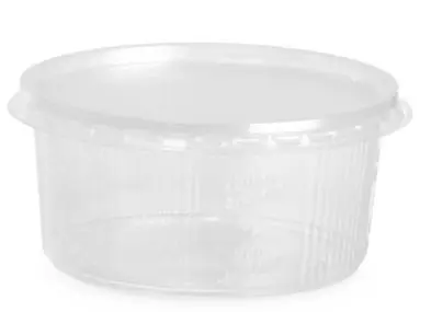 Runddose / Feinkostbecher 237 ml rPET ohne Deckel