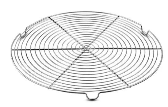 Kuchengitter rund nieder