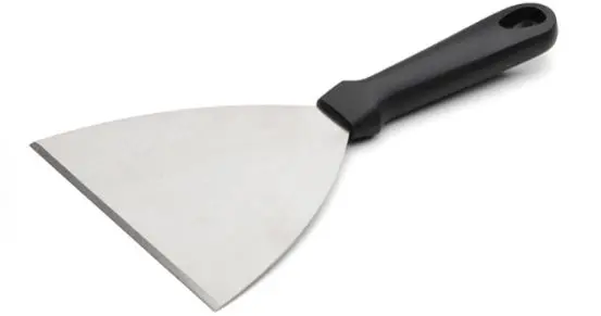 Grillspachtel breit mit Kunststoffgriff  