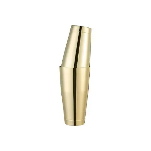 Boston Shaker Set 2 tlg. 800 ml Edelstahl goldfarben
