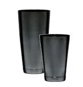 Boston Shaker Set 2 tlg. 800 ml Edelstahl schwarz