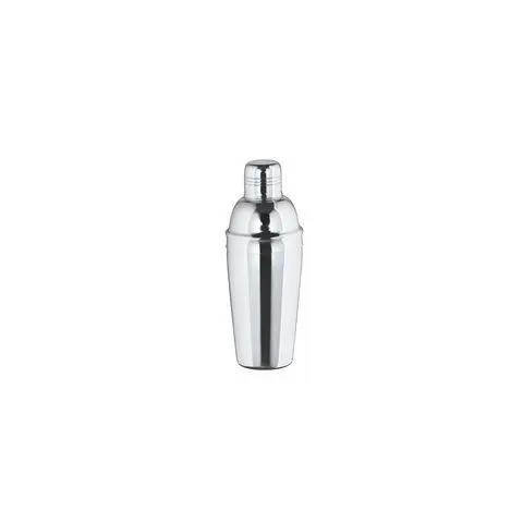 Cocktail-Shaker 300 ml 3-tlg Edelstahl hochglanz 