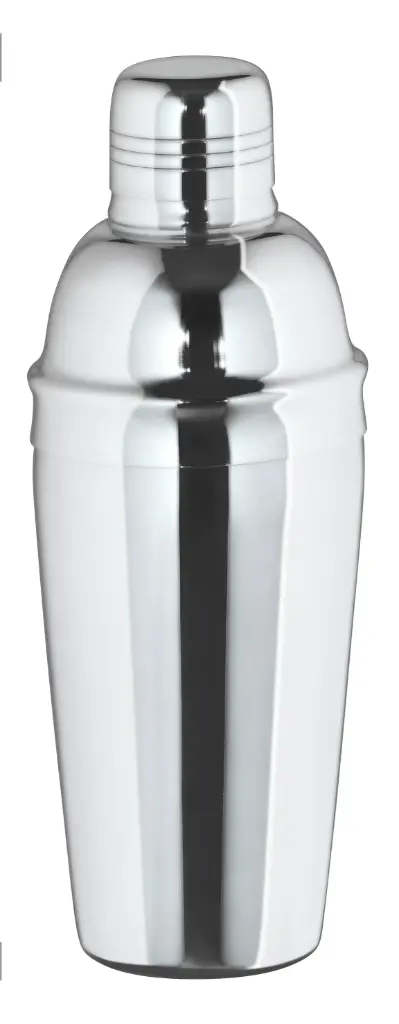 Cocktail-Shaker Edelstahl hochglanz 