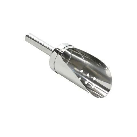 Eisschaufel Metall perforiert